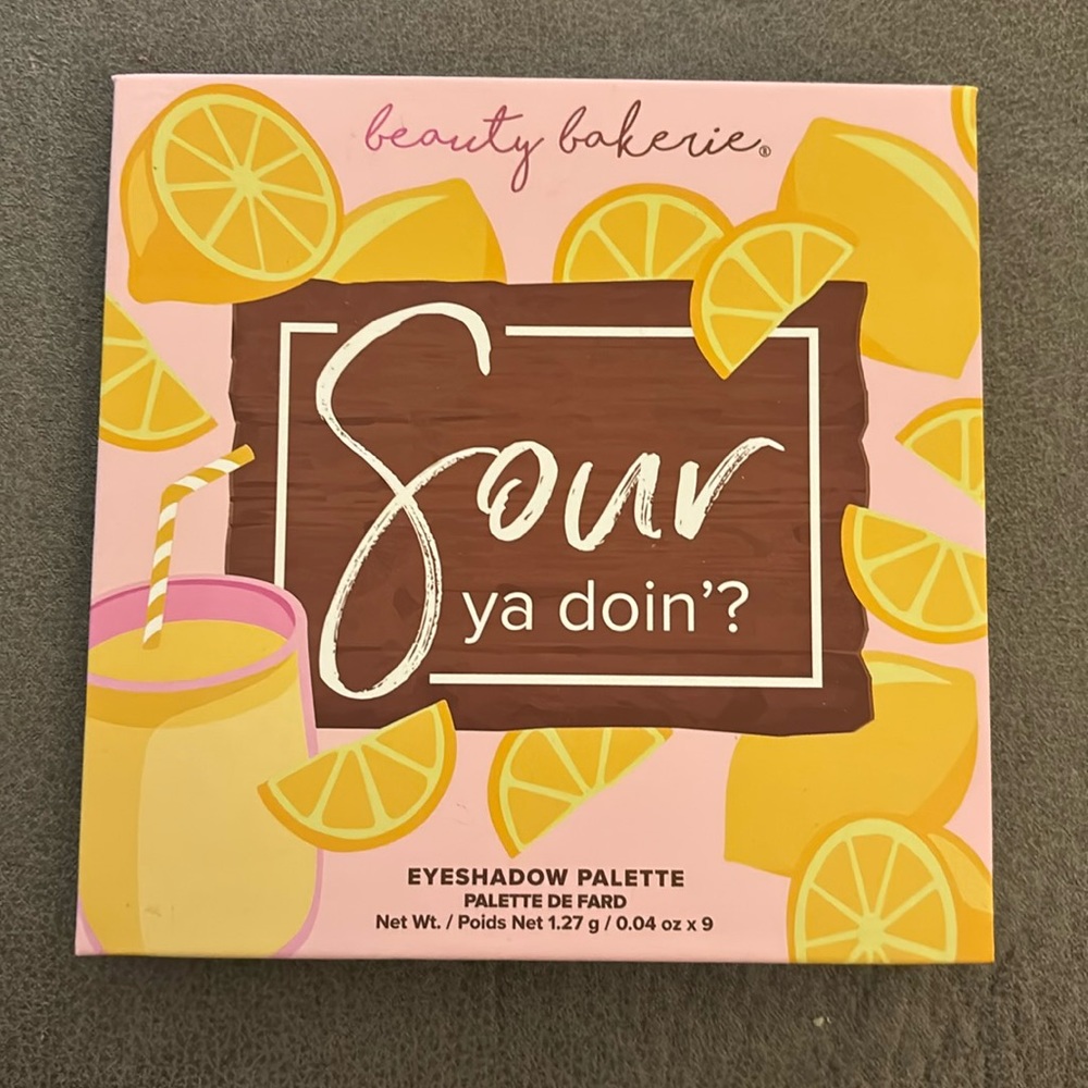 Beauty bakerie Sour ya doin eyeshadow palette